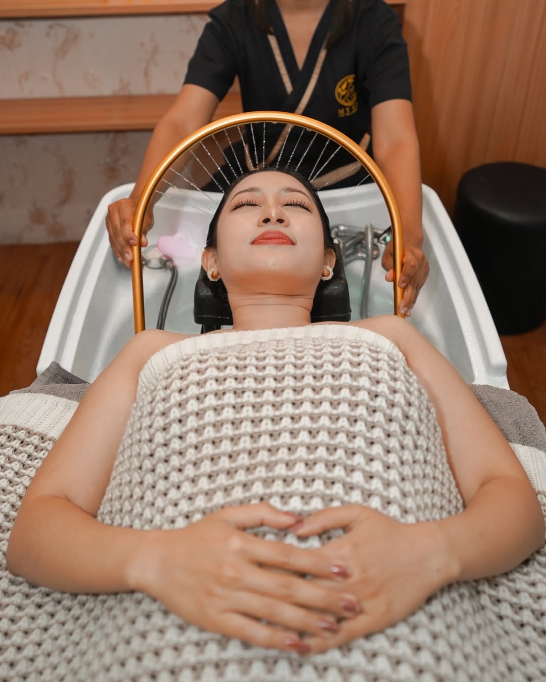 Japanese Head Spa treatment at MY SPA LOMBOK Kuta Mandalika
